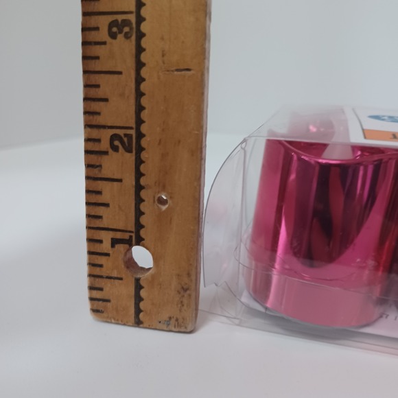 NEW Set of 6 LED Votive Warm White Lights Red Christmas Party - Picture 3 of 3